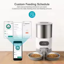 Smart Automatic Pet Feeder – WiFi Programmable