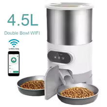 Smart Automatic Pet Feeder – WiFi Programmable