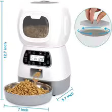 Smart Automatic Pet Feeder – WiFi Programmable